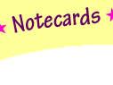notecards
